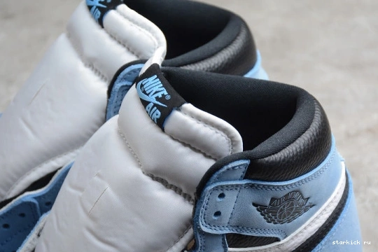 Blue White AIR High 555088-134 555088-134 1 Black Jordan Retro University 0319